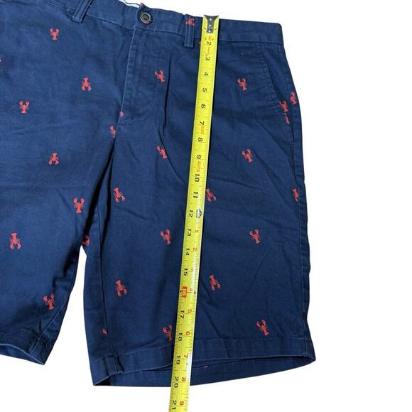 Old Navy Ultimate Slim Navy lobster shorts Men’s 32x10 Fishermancore Fishingcore - Picture 7 of 9